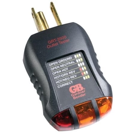 Gardner Bender Gardner Bender Standard Outlet Tester  GRT-3500 32076068431